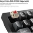 Kép 3/8 - Keychron V6 Ultra 8K Bluetooth / vezeték nélküli magyar Silk POM Banana mechanikus billentyűzet fekete