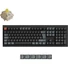 Kép 1/8 - Keychron V6 Ultra 8K Bluetooth / vezeték nélküli magyar Silk POM Banana mechanikus billentyűzet fekete