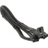 Kép 3/5 - Seasonic 2db Power 8pin PCIe -> Power 16pin PCIe 12VHPWR F / F tápkábel 0.7m fekete egyenes / 90° (600W)