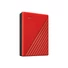 Kép 4/4 - WD My Passport 4TB portable HDD USB3.0 USB2.0 compatible Red Retail