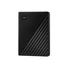 Kép 2/5 - WD My Passport 5TB portable HDD USB3.0 USB2.0 compatible Black Retail