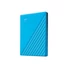 Kép 1/5 - WD My Passport 2TB portable HDD USB 3.0 USB 2.0 compatible Blue Retail