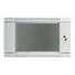 Kép 3/5 - LANBERG WF01-6406-10S Lanberg 19 fali rack szekrény 6U 600x450mm szürke (üvegajtó)