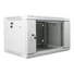 Kép 4/5 - LANBERG WF01-6406-10S Lanberg 19 fali rack szekrény 6U 600x450mm szürke (üvegajtó)