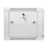 Kép 1/5 - LANBERG WF01-6406-10S Lanberg 19 fali rack szekrény 6U 600x450mm szürke (üvegajtó)