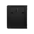Kép 2/5 - LANBERG WF01-6409-10B wall-mounted rack 19inch demounted flat pack 9U/650x450mm black