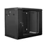 Kép 4/5 - LANBERG WF01-6409-10B wall-mounted rack 19inch demounted flat pack 9U/650x450mm black