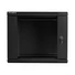 Kép 5/5 - LANBERG WF01-6409-10B wall-mounted rack 19inch demounted flat pack 9U/650x450mm black