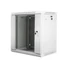 Kép 3/5 - LANBERG WF01-6412-10S Lanberg 19 fali rack szekrény 12U 600x450mm szürke (üvegajtó)