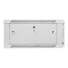 Kép 2/5 - LANBERG WF01-6604-10S Lanberg 19 fali rack szekrény 4U 600x600mm szürke (üvegajtó)