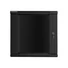 Kép 3/5 - LANBERG WF01-6612-10B Lanberg 19 fali rack szekrény 12U 600x600mm fekete (üvegajtó)