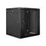 Kép 5/5 - LANBERG WF01-6612-10B Lanberg 19 fali rack szekrény 12U 600x600mm fekete (üvegajtó)