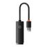 Kép 1/6 - Baseus Lite Series USB – RJ45 hálózati adapter fekete (WKQX000101)