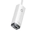 Kép 3/6 - Baseus Lite Series USB-C – RJ45 hálózati adapter 100Mbps fehér (WKQX000202)