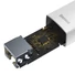 Kép 5/6 - Baseus Lite Series USB-C – RJ45 hálózati adapter 100Mbps fehér (WKQX000202)