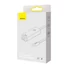 Kép 6/6 - Baseus Lite Series USB-C – RJ45 hálózati adapter 100Mbps fehér (WKQX000202)