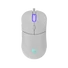 Kép 1/7 - White Shark BAGDEMAGUS-W, GM-5010W gamer egér, 6D, fehér, 7200 dpi, RGB