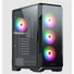 Kép 1/4 - KEEP OUT Számítógépház - XC-901 PRO (fekete, ablakos, 4x12cm ARGB venti, microATX,  1xUSB3.0, 1xType-C)