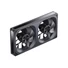 Kép 2/9 - Ventilátor Jonsbo ZA-240 Infinity Mirror ARGB fordított légáram PWM 240mm, fekete