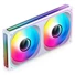 Kép 10/10 - Ventilátor Jonsbo ZB-240 Infinity Mirror ARGB fordított légáram PWM  - 240mm, fehér