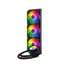 Kép 3/10 - ID-Cooling CPU Water Cooler - ZOOMFLOW 360 XT V2 (25dB; max. 115,87 m3 / h; 3x12cm, A-RGB LED)