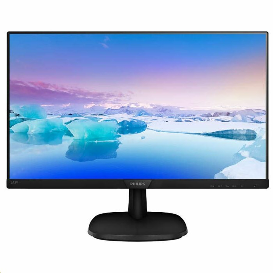 24" Philips  243V7QDSB/00 LCD monitor fekete - Bontott termék!