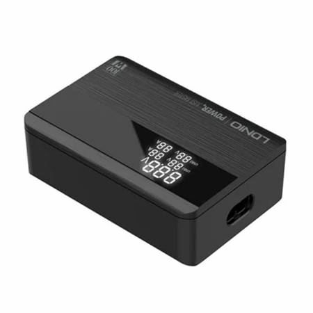 LDNIO A4809C GaN hálózati töltő 2x USB-A + 2x USB-C 100W fekete