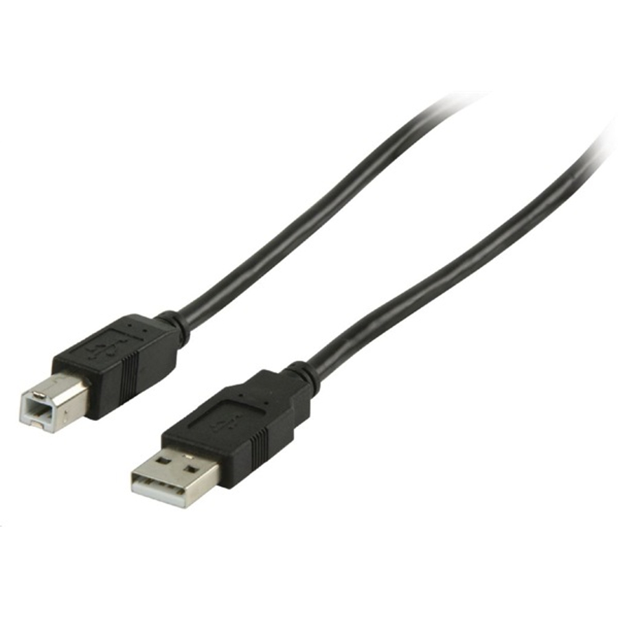 BLACKBIRD Kábel USB Összekötő A-B, 5m, Male / Male