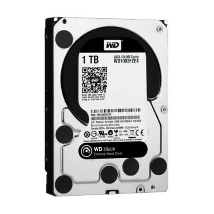 HDD SATA WD 1TB 3.5 7200 64M Black