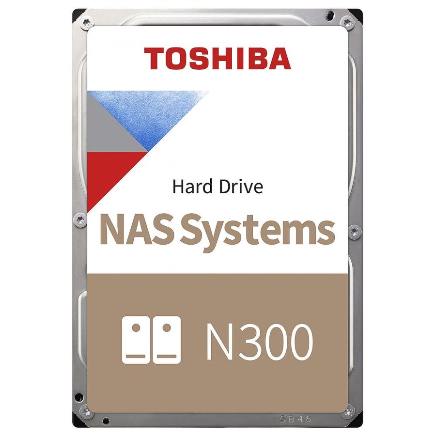 8TB Toshiba 3.5" N300 SATA merevlemez OEM (HDWG480UZSVA)