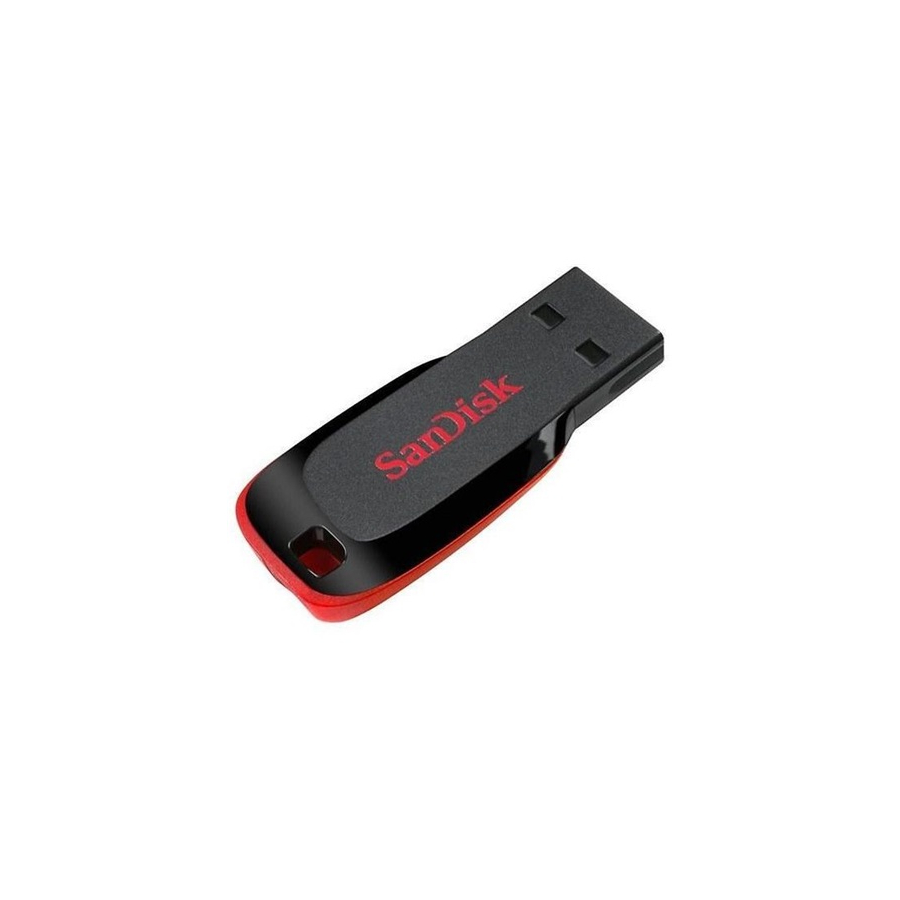 Sandisk 128GB Cruzer Blade USB 2.0 pendrive fekete-piros
