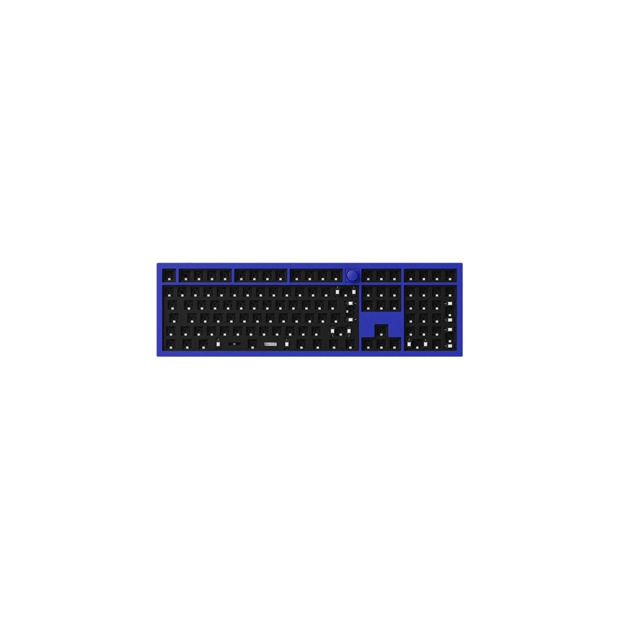 Keychron Q6 Swappable RGB Backlight Knob ISO - Barebone - Blue billentyűzet