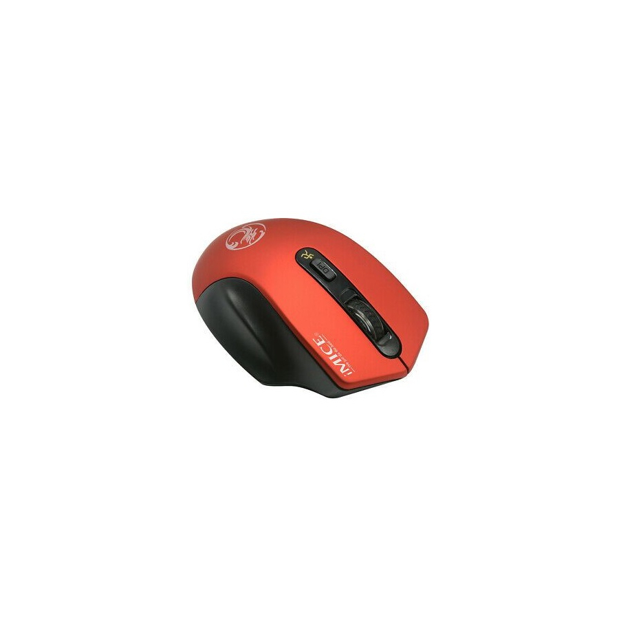 iMICE E-1800 vezeték nélküli optikai egér piros