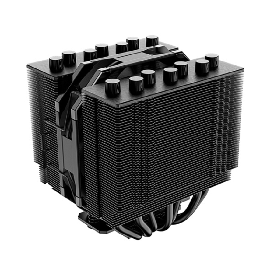 ID-Cooling CPU Cooler - SE-207-XT SLIM (15.2-35.2 dB; max 129,39 m3 / h; 4Pin csatlakozó, 7 db heatpipe, 2x12cm, PWM)