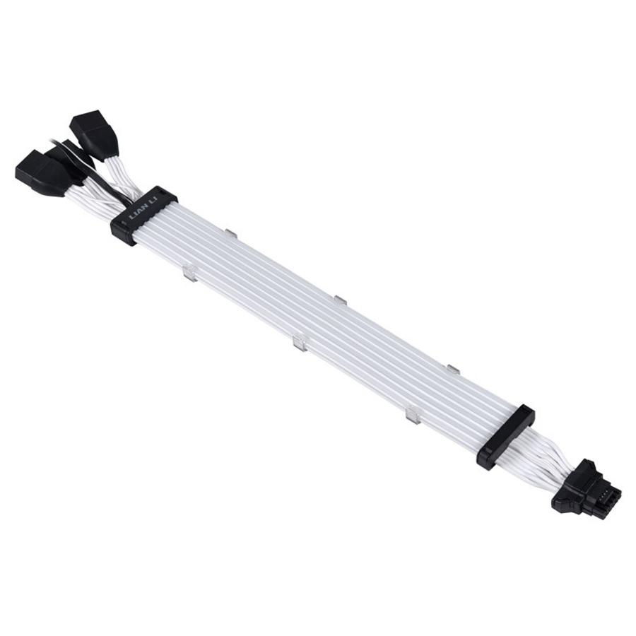 Kábel Lian Li Strimer Plus V2 12VHPWR 16pin - 3x8pin VGA Tápkábel 33.5cm 8LED aRGB